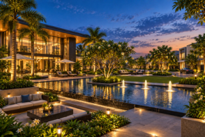 Mayur Ananta II Dholera Residential Development Mayur Ananta II residential plots and landscaped internal roads near Dholera