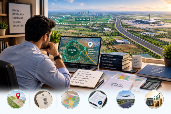 Dholera plot cost and project pricing illustration