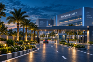 Tata semiconductor project near Dholera Smart City plots