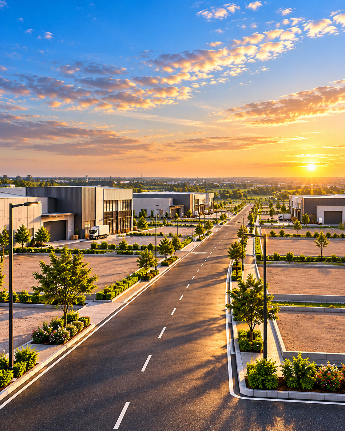 Mayur Industrial Landmark Dholera industrial infrastructure and internal roads